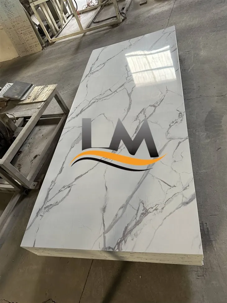 Kitchen Wall Decorative Marble Pvc Uv Wpc Wall Panel