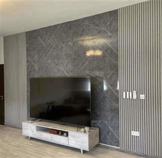 Marmorersatz für Wanddekoration